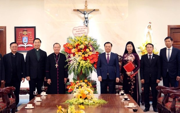 Municipal Party leader extends Christmas greetings to local Catholics